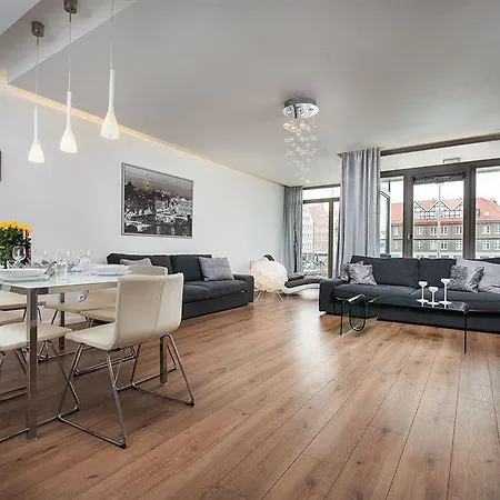 Lägenhet Waterlane Pool & Gym Gdańsk