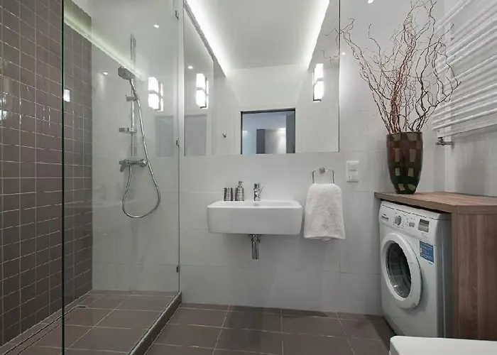 아파트 Waterlane Pool & Gym 그단스크